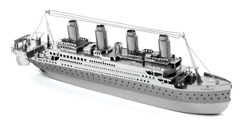 3d Metal - Mini Puzzle Armable Diseño Titanic