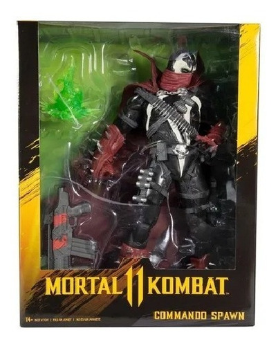 Figura Commando Spawn Mcfarlane Toys 012521fl Nueva 28cm