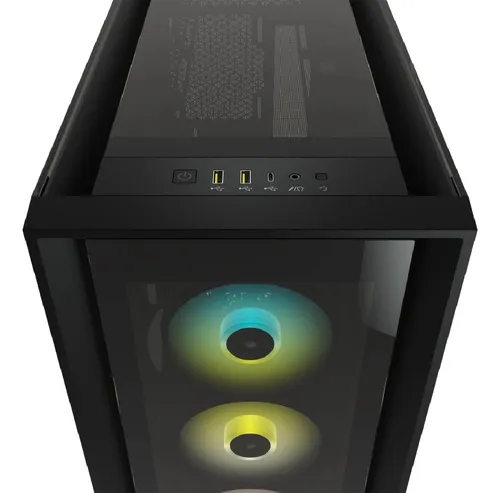 Gabinete Corsair Icue 5000x Rgb Negro