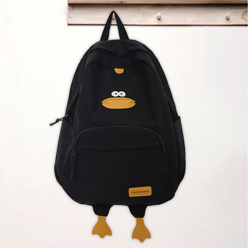 Mochila De Pato Con Asa En La Parte Superior, Práctica Bolsa