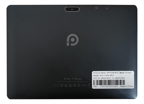 Pritom Touch10 Tablet 10 Pulgadas - Tablet Android 13, 64...