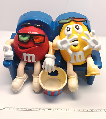 Dispenser M&m Mem At Movie 3d Cinema Sofá Raro Antigo (Usado)