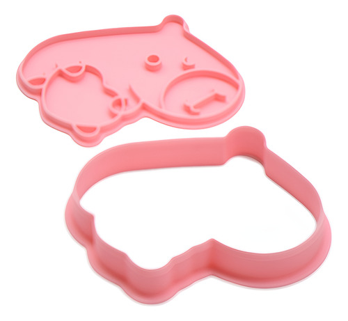 Cortador De Galleta Capibara Corazón 10cm San Valentín