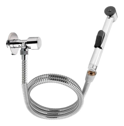 Imagen 2 de 10 de Griferia Completa Ducha Higienica Bidet 6005lo2 Aquaflex