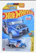 Comprar Auto Hot Wheels Van Moto En Capot Azul Nuevo Esc 1\u002F64 Rdf1 Azul Ploteado Con La Moto Gris