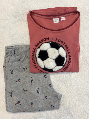 Pijama Zara Kids Fútbol 13-14 Manga Larga (Usado)