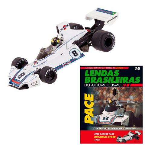 Miniatura Fórmula 1 F1 Pace Brabham Bt44b 1975 Automobilismo