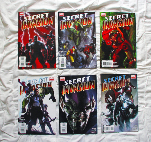 Secret Invasion Coleccion Completa Ingles 9 Números