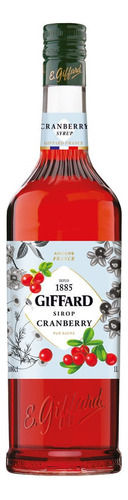 Xarope Giffard Cranberry Gf 1000 Ml