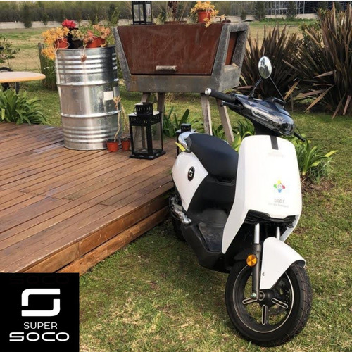 Moto Eléctrica Super Soco Cux Estilo Vespa Pilar Motor Bosch