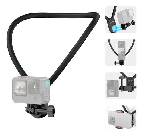 Soporte De Cuello Magnético Más Nuevo Para Gopro Di Insta360