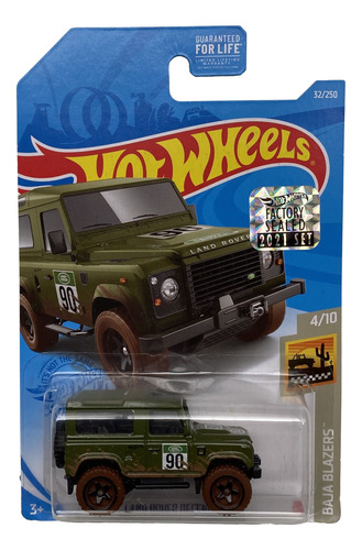 Hot Wheels Baja Blazers 32/250 - Land Rover Defender 90