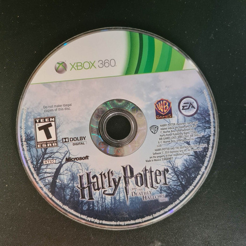 Harry Potter - Xbox 360 (solo Disco)