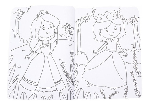 Livro Colorindo Meu Mundo Adoráveis Princesas Todolivro