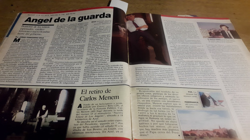 Revista Noticias Nº 739  Año 1991 Beliz Mistica De Menem