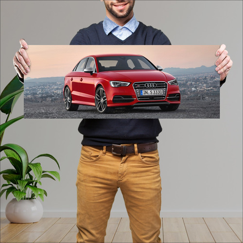 Cuadro 30x80cm Auto 2013 Audi S3 Sedan 86062 856