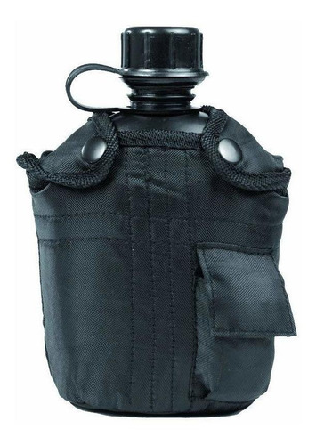 Mil-tec Us Style Canteen (negro, Cantina)