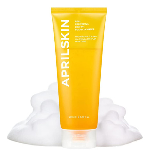 Aprilskin Limpiador De Gel De Ph Bajo De Calendula | Vegano,