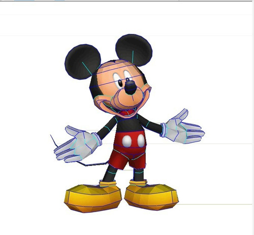Planos Mickey Muñecos Para Armar Decoración Disney Donald 