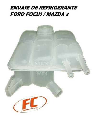 Envase Deposito De Refrigerante Ford Focus Mazda 3