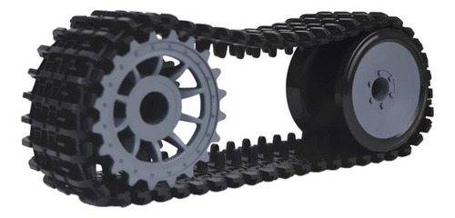 Chassis De Rastejante De Tanque De Robô Roda De Esteira