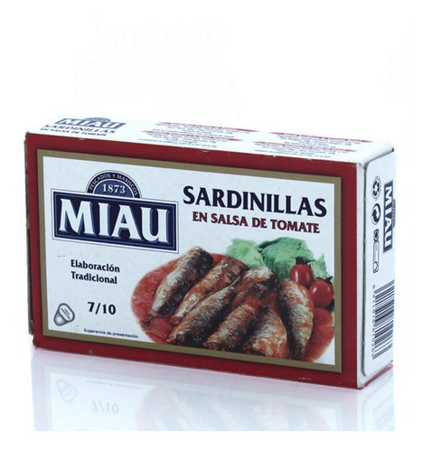 Sardinas En Salsa De Tomate 85g Miau De España A Ti