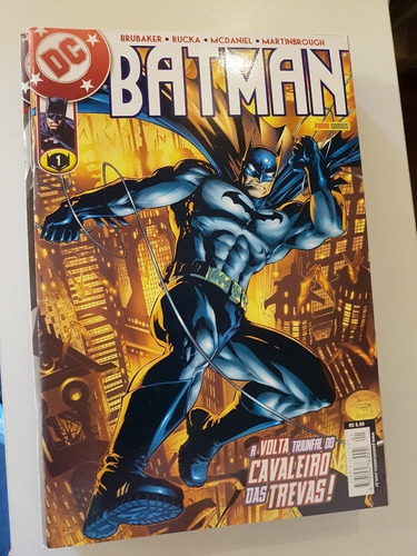 Batman - Nº 1 - Panini - 1ª Série - Brubaker -formato 19x27