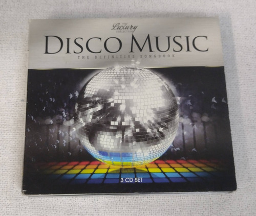 Cd - Disco Music - The Definitive Songbook - Cd Triplo Raro