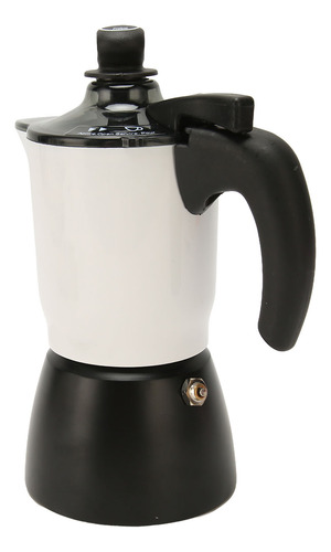 Cafetera Italiana Auténtica Moka De 3 Tazas De Aluminio