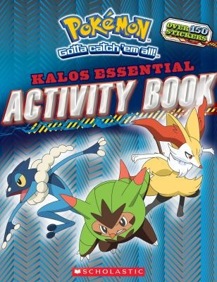 Libro Versión En Ingles De Actividades Pokémon Kalos