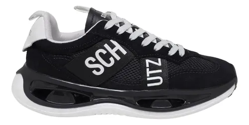 Tênis Schutz Feminino Original Chunky S226370003 Preto Mesh
