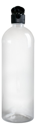 Botella De Plástico Pet 1 Litro (50 Piezas) Envase Flip Top