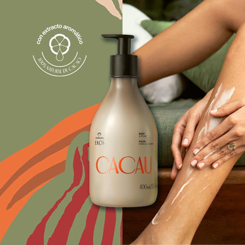 Natura Ekos Cacao Pulpa Hidratante Corporal 400ml Cacau Cacau