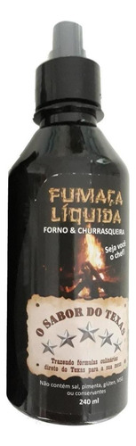 Fumaça Líquida O Sabor Do Texas 240 Ml