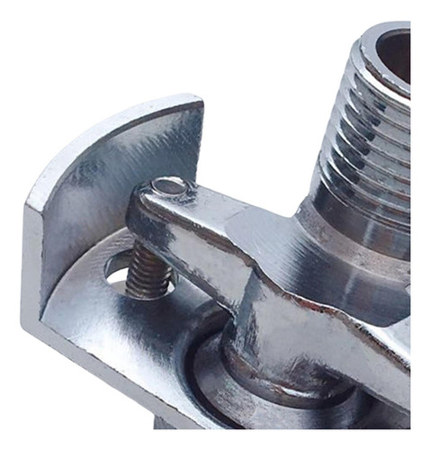 Adaptador De Grifo De Ducha Cobre De Pie Curvo En Corto 18mm