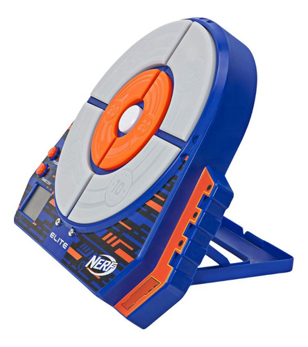 Objetivo digital Nerf Ner0156 Elite Strike Score para niños, color gris, objetivo digital de ataque y puntuación