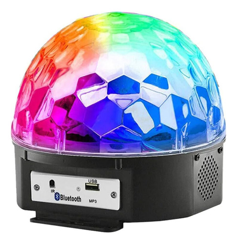 Bola Loca Luz Led Rgb Audioritmica  C/control + Bluetooht !