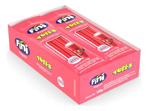 Caixa Bala Gelatina Mini Fini Caixa C/12 Unidades Para Lembrancin...