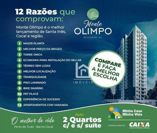 Imagem 17 de 30 de Residencial Monte Olimpo: 2 Quartos Para Investimento Com Entrada De R$8.800 E Parcelas Que Cabem No Seu Orçamento - Entrega Julho/2022! - Ap0453