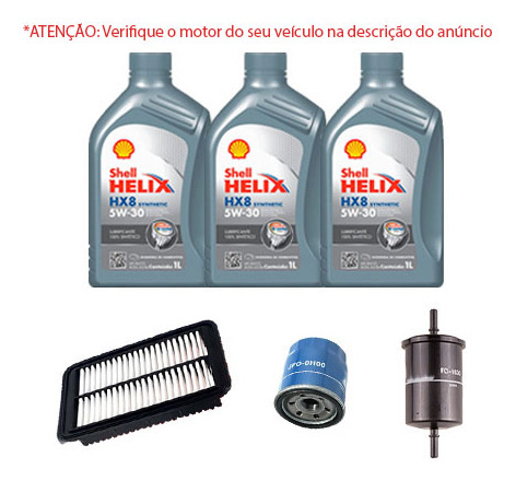 Kit Troca Oleo Hb20 2012 2013 2014 5277