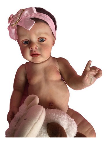 Boneca Bebe Reborn By Baby Dolls Molde Chloe Versao 1
