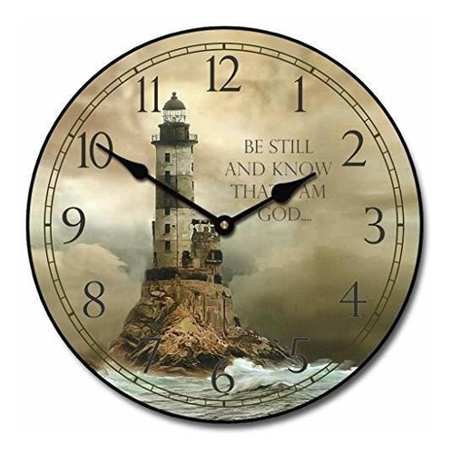Reloj De Pared - Lighthouse 2 Wall Clock, Available In 8 Siz