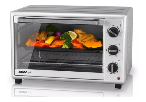 Atma Hg6022pi Horno Grill 60l 2200w Ideal Pizzas Timer 2