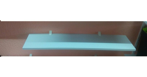 Repisa Recta Blanca Hogar 60cm Prat-k 08850.002 3 Pzas Color Blanco