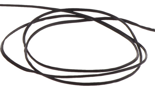Elástico Cordón De Cadena 50m Accesorios Negro Negro Negro