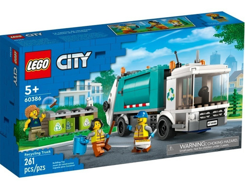 Kit De Construcción Lego City Camión De Reciclaje 60386 3+ Cantidad de piezas 261
