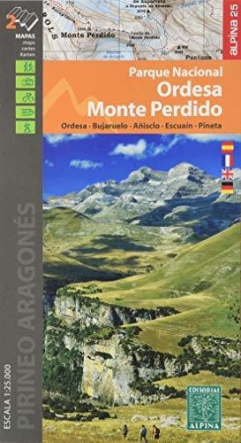 P. N. Ordesa Y Monte Perdido 1: 25.000 (carpeta Alpina - 1/2