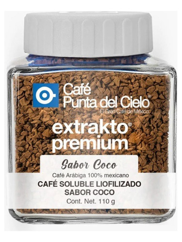 Café Liofilizado Punta Del Cielo Sabor Coco 110g