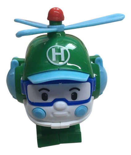 Robocar Poli Transformación Robot Poli Amber Roy Coche Jugue