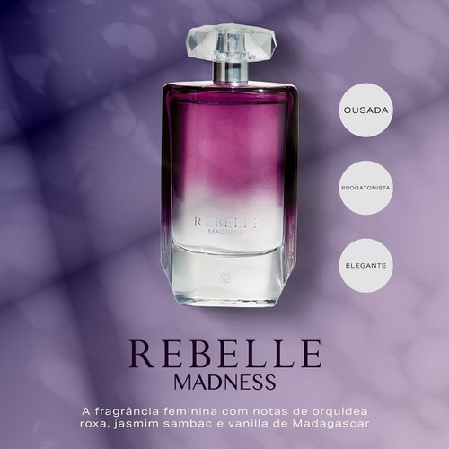 Perfume Rebelle Madness Deo Colônia 100ml